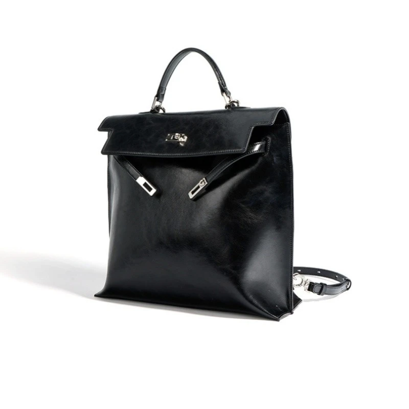 ladies leather backpack