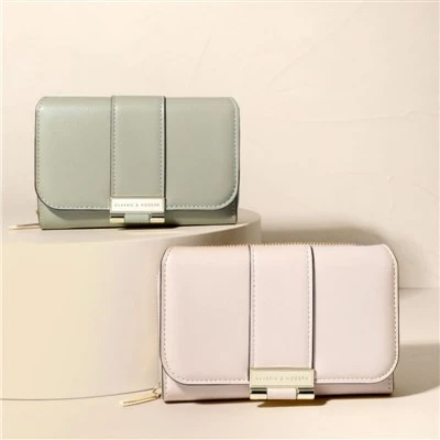 Dompet Zip Tri Lipat Magnetik Wanita Terbaik