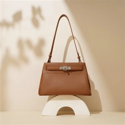 Tas Tangan Bahu Coklat Kecil Tas Sabuk Selempang Kulit